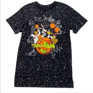 SPACE JAM LOONEY TUNES TUNE SQUAD SPLATTER T-SHIRT